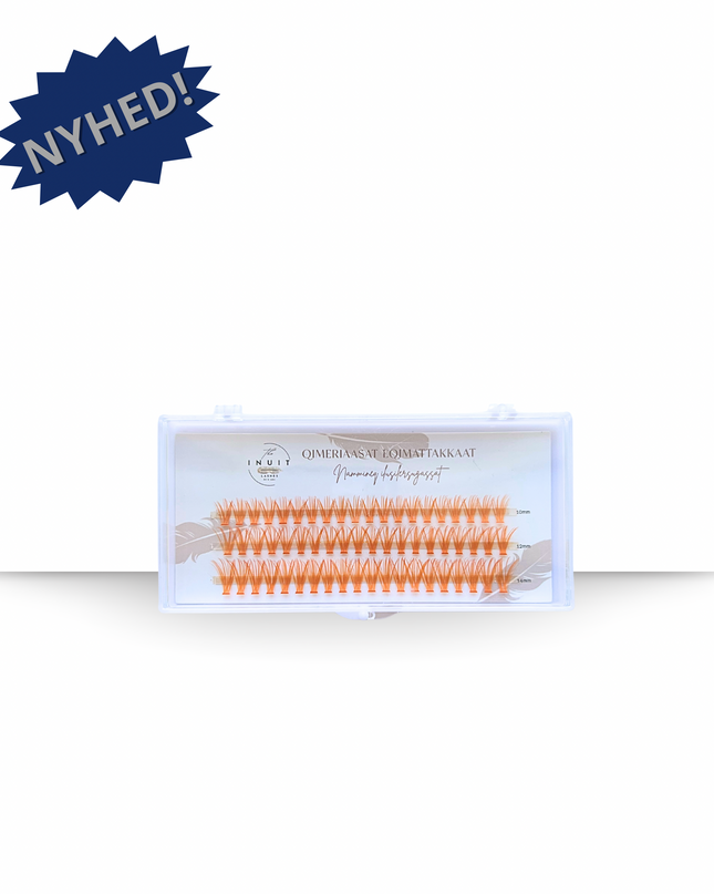 Mini farvede vipper