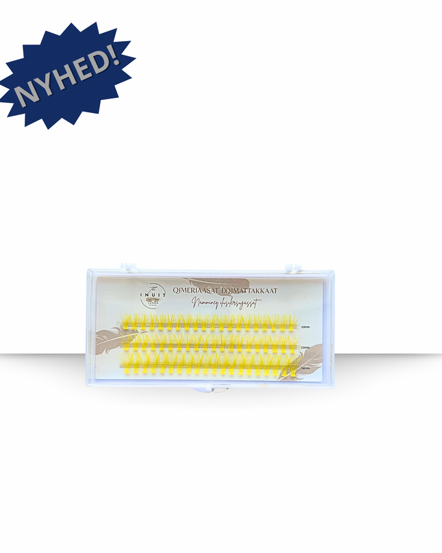 Mini farvede vipper
