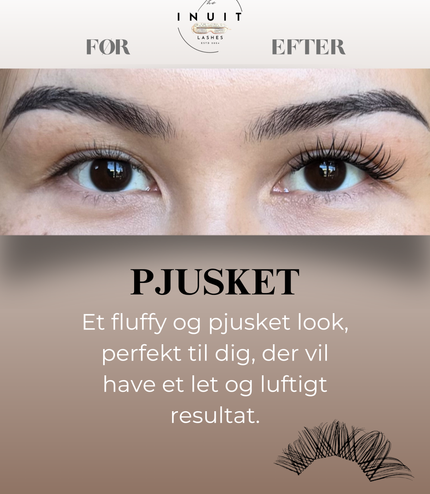 Lige/Pjusket vipper