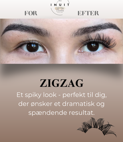 Zigzag/Volumen vipper sæt