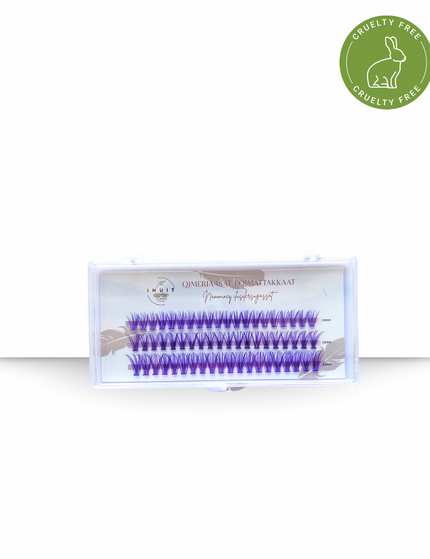 Mini farvede vipper