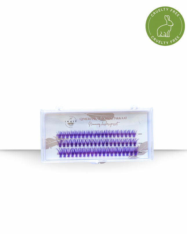 Mini farvede vipper