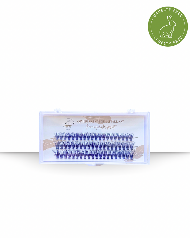 Mini farvede vipper