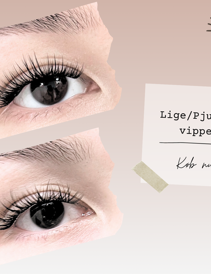 Lige/Pjusket vipper