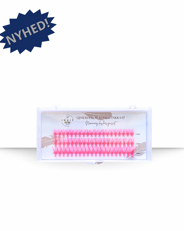 Mini farvede vipper