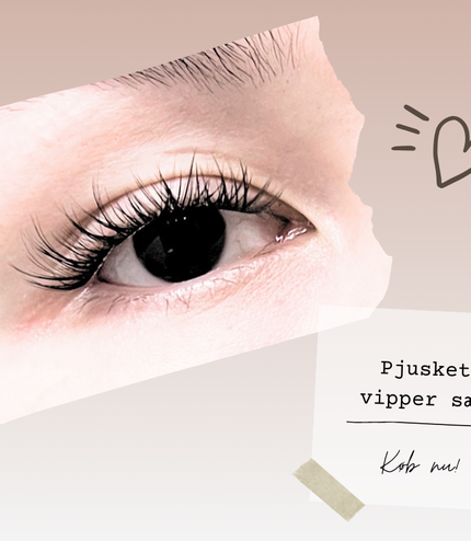 Pjusket vipper