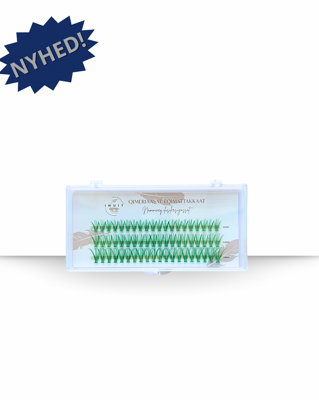 Mini farvede vipper