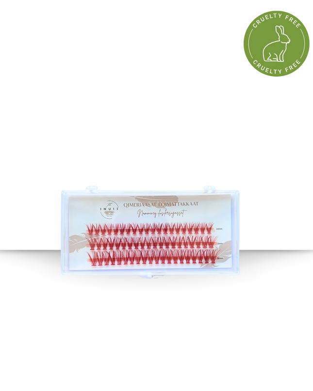 Mini farvede vipper