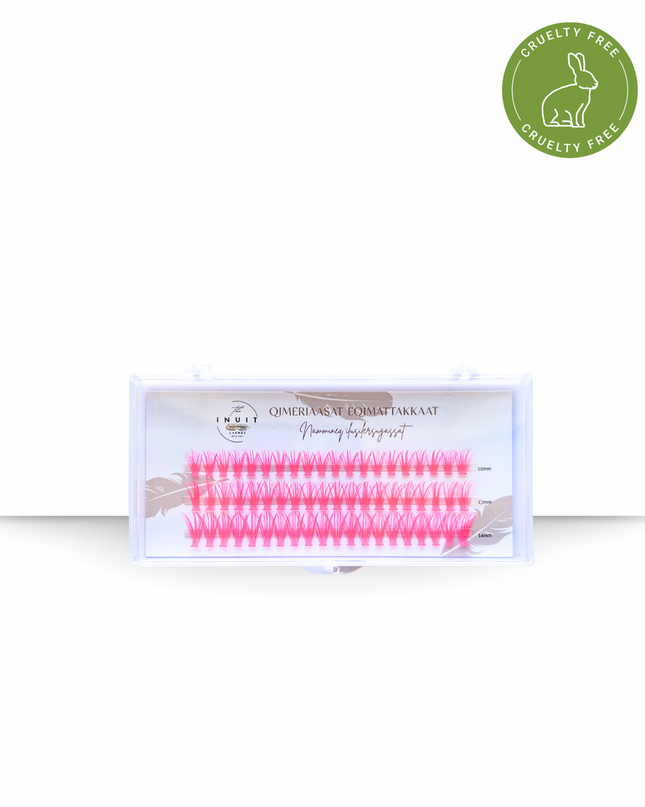 Mini farvede vipper